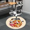 1PC Mario Cat Fish Office Round Area Rug, Indoor Mat Suitable For Office, Under Office Chairs Bedroom Living Room Home Decor DT1212018
