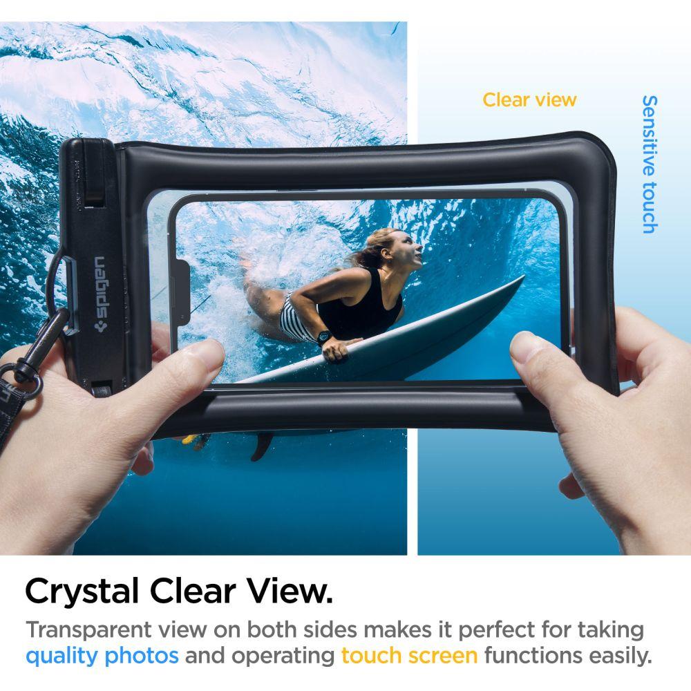 Spigen A610 Universal Waterproof Float Case Black