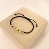 Handmade Chinese Auspicious Cloud Hetian Jade Bracelet - Elegant Design for Girls