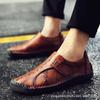 Foreign Trade New Autumn Doudou Shoes Men's Casual Shoes Lazy Leather Shoes Trendy Shoes Fashionable Korean Version Men's Shoes Large Size