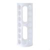 Kitchen Storage Basket, Hanging Onion and Garlic Organizer, SpaceSaving Vegetable Holder White 1pc