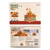 Robotime Rolife Christmas Town Music Box Crystal Ball Birthday Gift for Girls Children Christmas Gift Music Crafts
