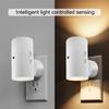 Modern LED Night Light Plug In 3 Colors Temperatures Dimmable Nightlight with Light Sensor for Bathroom Hallway Bedroom Stairway