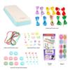 DIY Children's Bracelet Weaving Set: Colorful Craft Toy for Girls