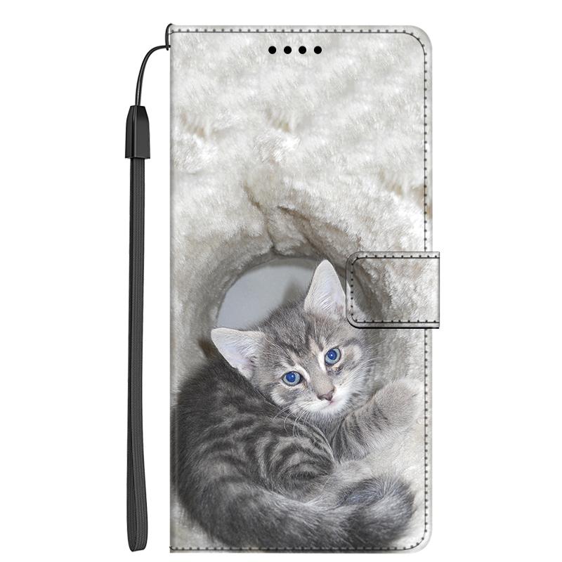 Animal Leather Flip Case for Samsung Galaxy M16 F16 5G Leather Magnetic Wallet Covers for Galaxy F16 Stand Phone Bag Galaxy M 16