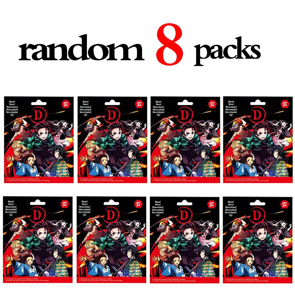 2-24pcs Anime Demon Slayer Figures Mystery Box Blind Box Toys Gifts PVC Model Adults Decorative Kids Birthday Christmas Gifts