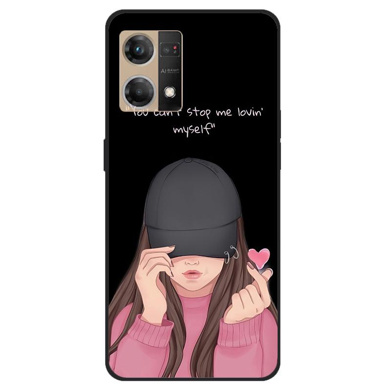 Für Oppo Reno7 4G Hülle CPH2363 Stoßfest Weiches Silikon TPU Rückseite für Oppo F21 Pro F21Pro Handyhüllen für Reno 7 4G Niedlich