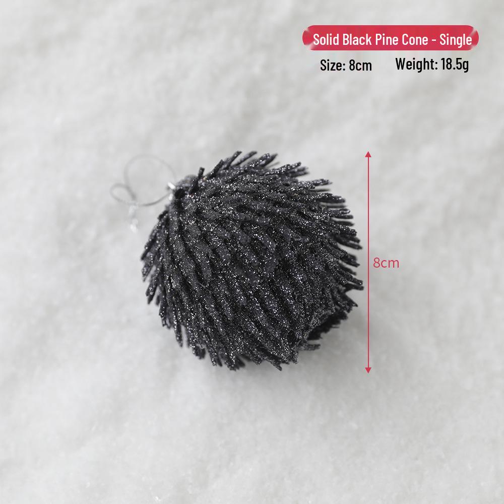 DIY Painted Foam Christmas Ornament: Snowflake & Irregular Pompon Balls