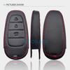 Atobabi Leather Car Key Case Keychain For Hyundai Tucson Nexo Santa Fe Azera Sonata   Smart Remote Control Protect Cover