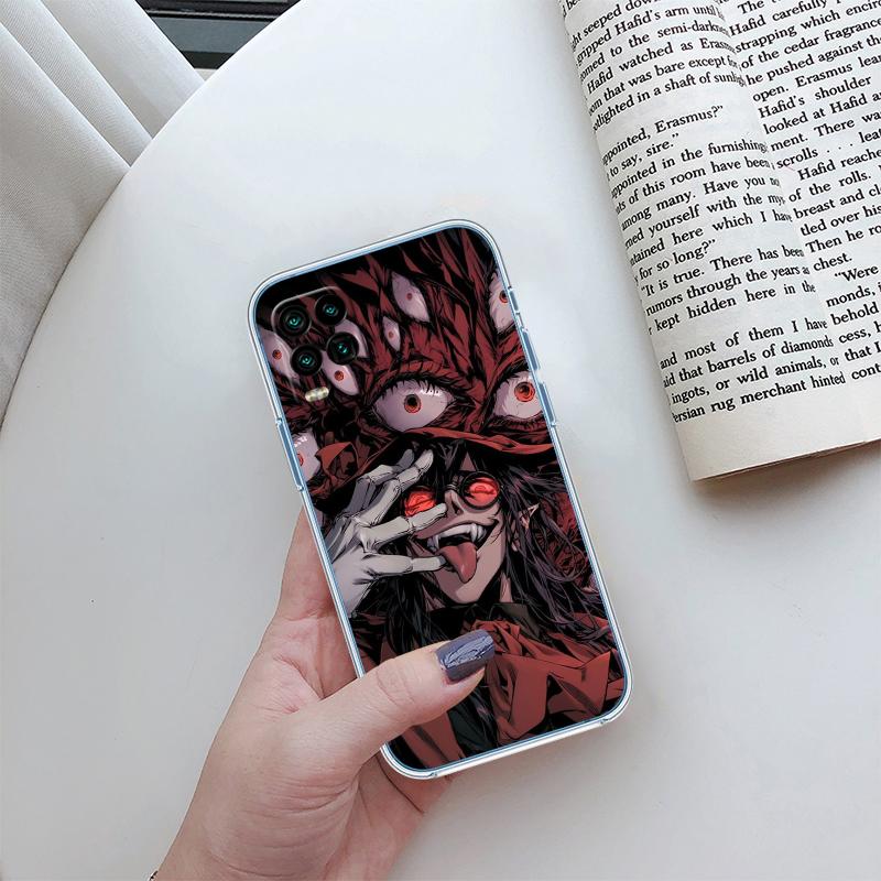 BH27 H-Hellsing Transparent Phone Case for Samsung Galaxy A04 A04S A14 A23 A34 A54 M23 M33 M52 M53