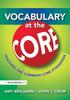 Buch Vocabulary At the Core : Teaching the Common Core Standards