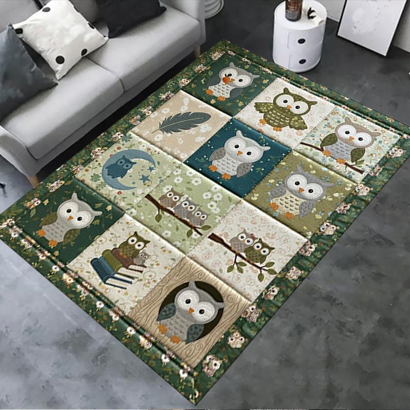 

2025 New Animal Collage Carpet Rug for Living Room Bedroom Home Sofa Decoration,Kids play Non-slip Floor Mat32 40x60cm( 15x23in )