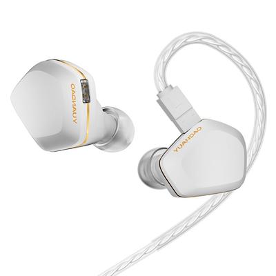 NICEHCK Tears HiFi-Kopfhörer, In-Ear, Kabelgebunden, 3,5-mm-Stecker, 0,78-mm-2-Pin austauschbar, Dual-Magnetkreis, Dynamischer Treiber mit zwei Kammern, Vollschalen-Sa