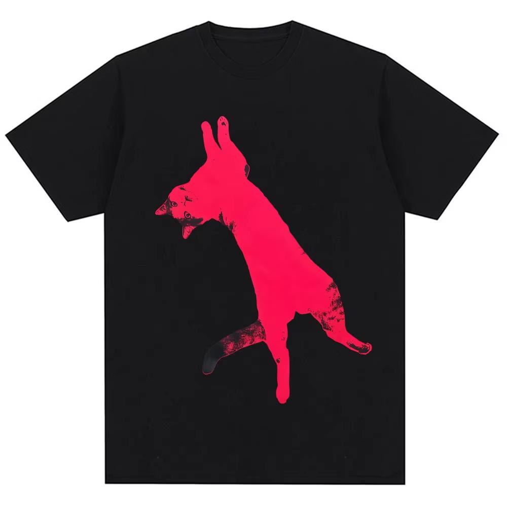 

Funny Kitten Cat Meme Graphic T Shirt Men Women Fashion Vintage Creativity T-shirts Oversized Cotton Casual T Shirts Streetwe... S разноцветный