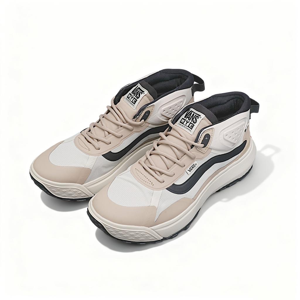 Vans MTE Crosspath Mid Wygodne Wszechstronne Amortyzujące Trwałe Buty Lifestyle Casualowe Średniej wysokości Trampki Męskie Jasny Morel VN000CVV0E0