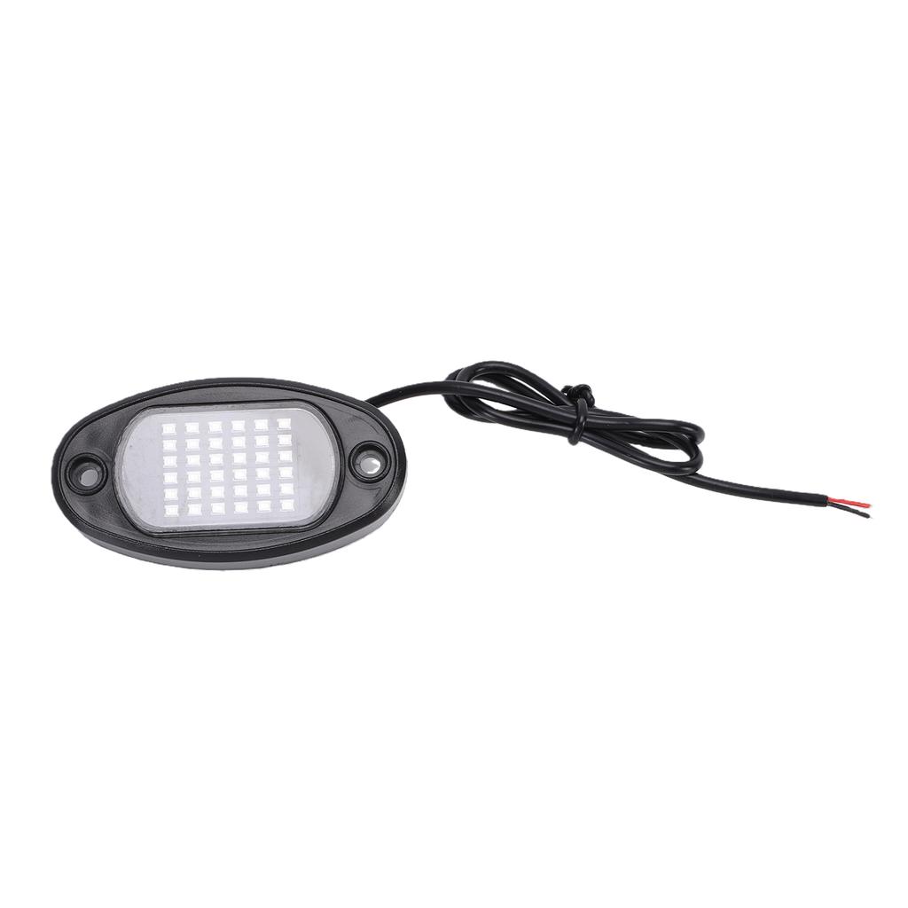 8 Pods Rock Lights, 36 LEDs Underglow Lights for Truck SUV UTV ATV Car Boat Motorcycle Red Light