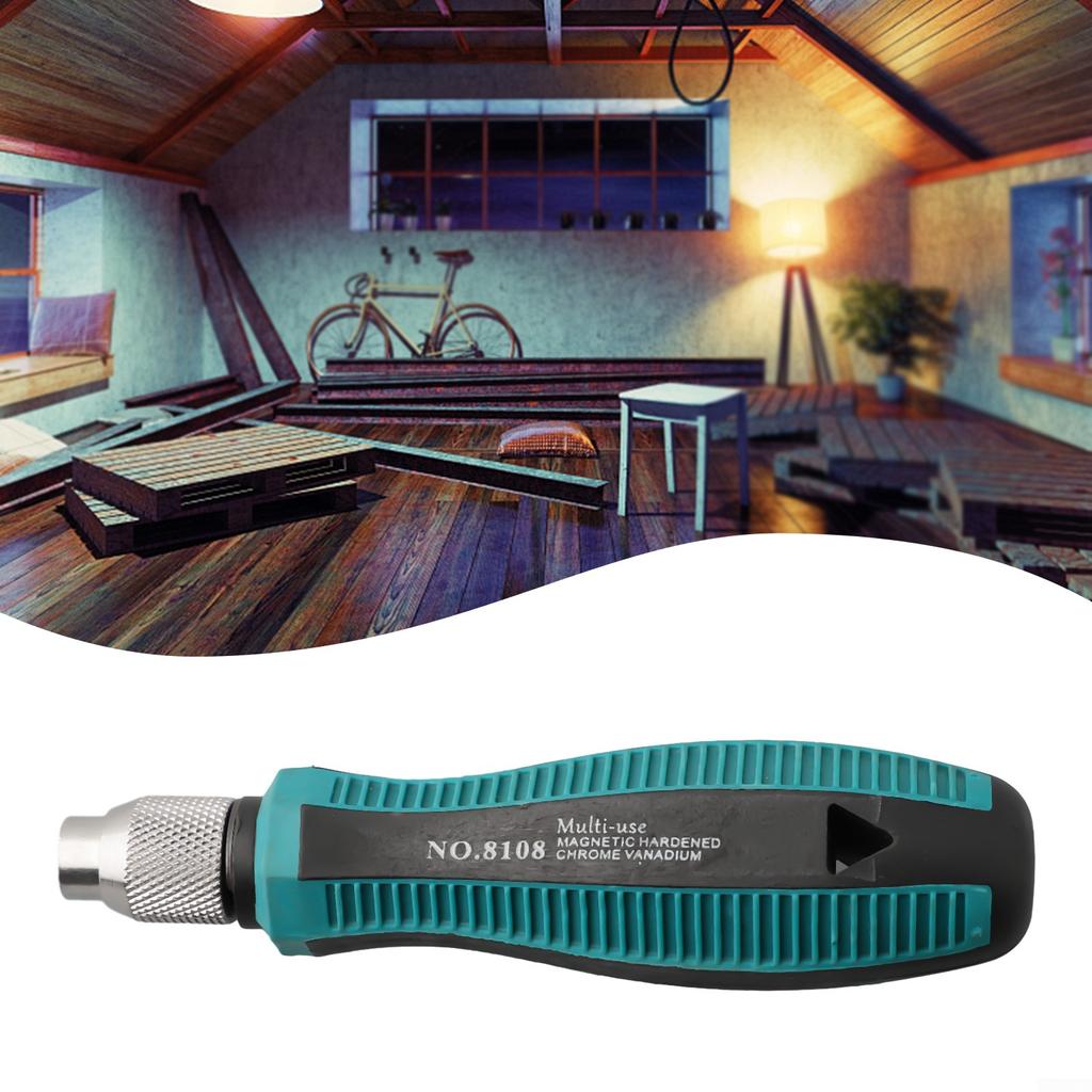 Hex Self Locking Adapter Furniture Repair Polished Green