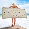 Ladybug Beach Towel Microfiber Cartoon Insect Bath Towel Quick-dry Swimming Cover Soft Portable Camping Sport Spa Travel Towels