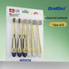 Korean Children's Soft Bristle Cartoon Lion Toothbrush (Ages 3-12) for Oral Care