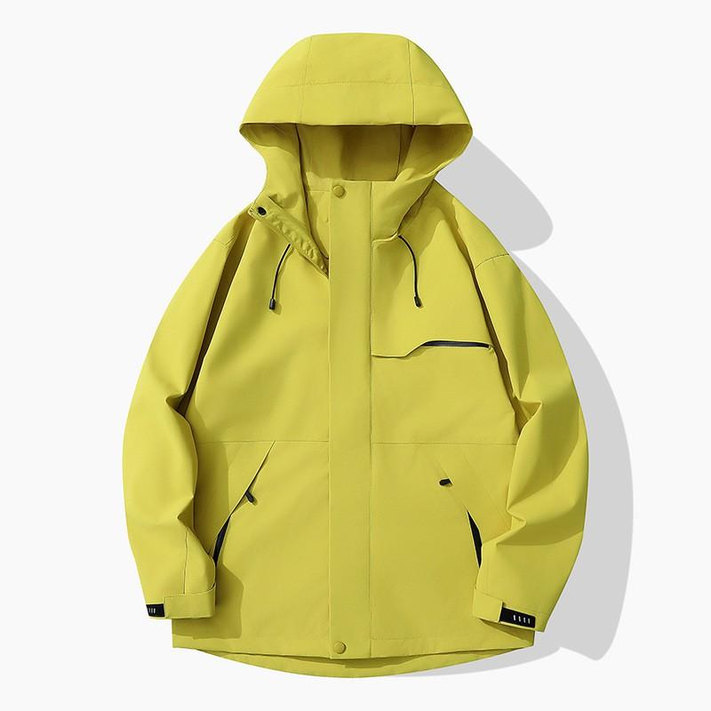 Mens Womens 3-in-1 Waterproof Windproof Hiking Jacket With Removable Shell Gore-Tex Fabric All-Season Outdoor Parka