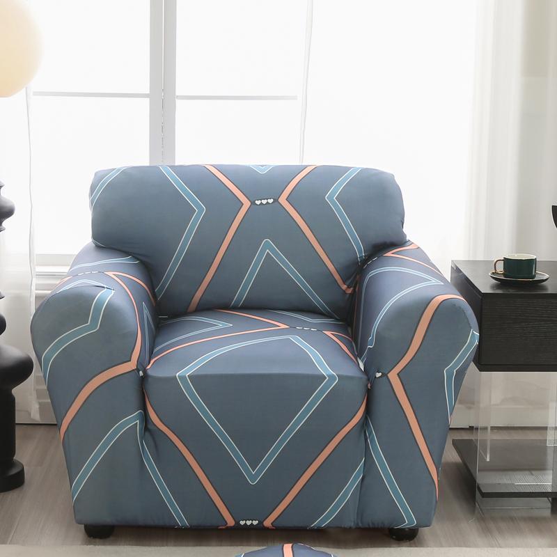 

Чохол на крісло-диван одинарнеdecoration armchair еластичний спандекс для вітальні чохол на диван розтяжний з квітковим принтом Medium(145-185cm)