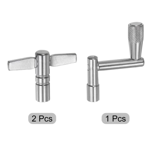 uxcell Drum Tuning Key Quick Release Drum Key Replacement for Universal Drum Instruments (1 Set)