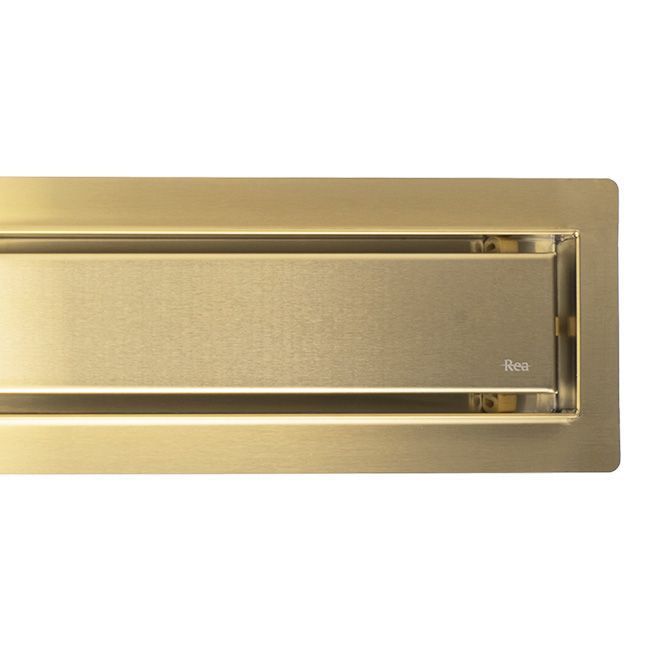 Odpływ neox pro złoty szczotkowany 800 sku rea-g2703