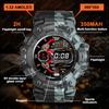 New Military Outdoor Smart Watch Men Compass Heart Rate BT Call LED Flashlight IP68 Waterproof Smartwatches For IOS Android