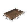 Decorative Wood Serving Tray for Ottoman Coffee Table Creative and Practical