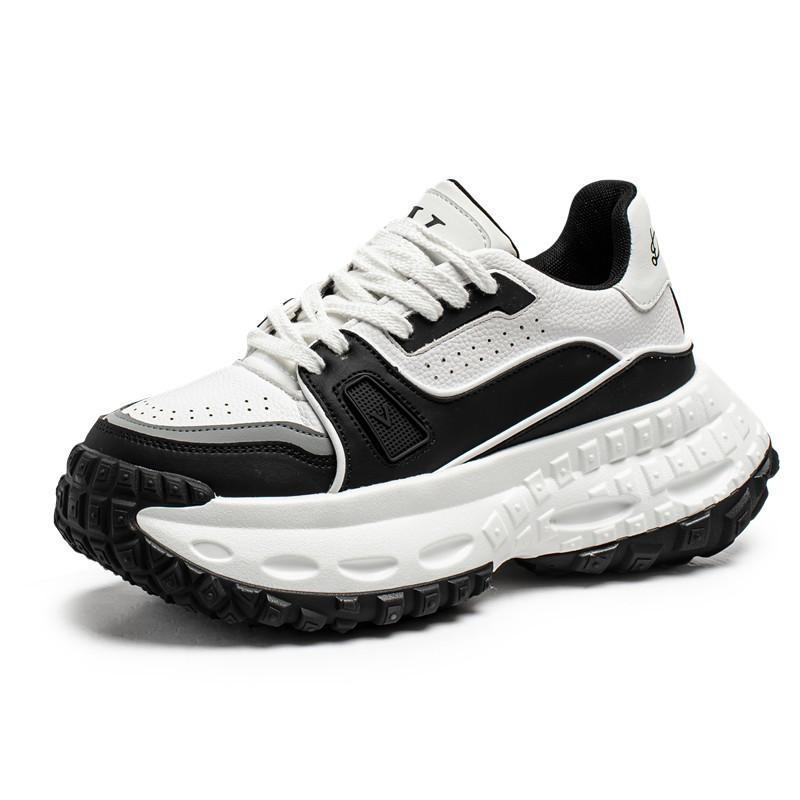 2025 neue personalisierte Dad-Schuhe Herren erhöhte Fried Street Jungen Frühling und Herbst Herrenschuhe Plateau Europäische Station Freizeitschuhe