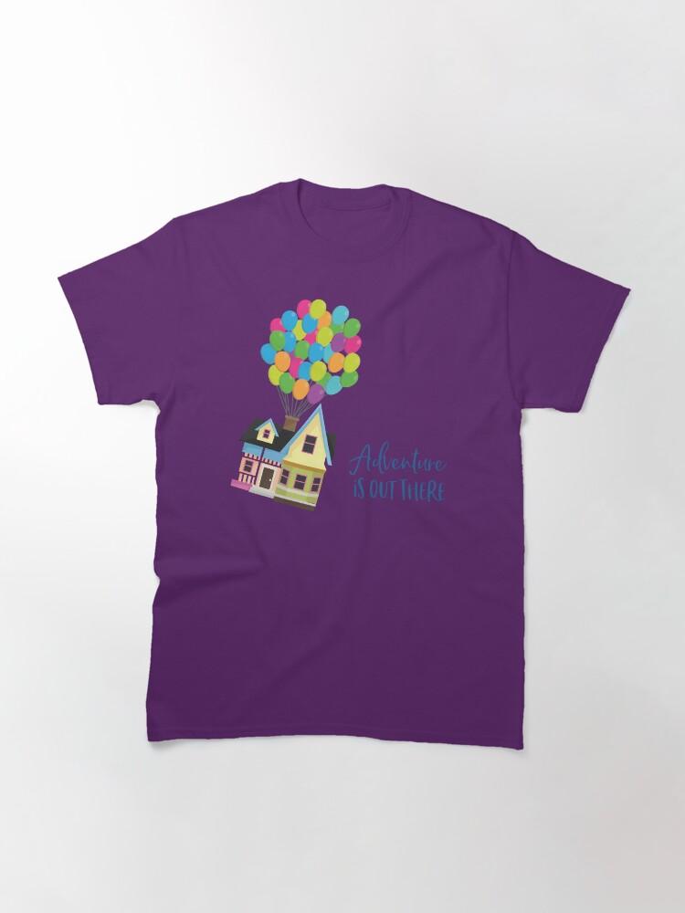 Up Adventure is Out There - Colorful Balloon House from Pixar's Up Classic T-Shirt