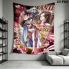 Boa Hancock Wall Tapestry Aesthetic Wall Hanging Printed Fabric Blanket Decorative Tapestries For Bedroom Living Room Home Decor