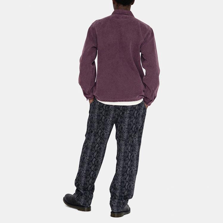 Stussy Washed Canvas Zip Shirt 1110264