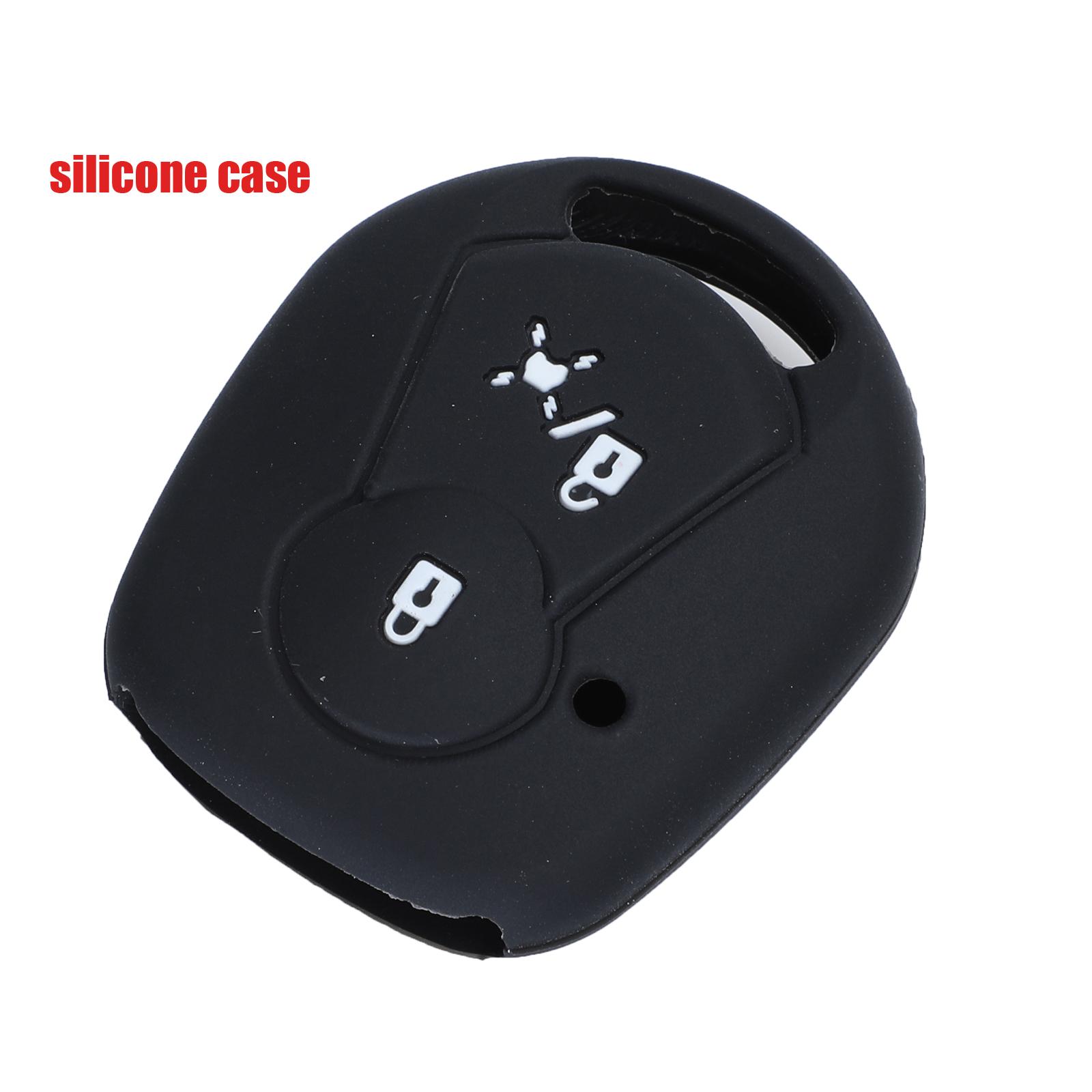 

jingyuqin 2 кнопки снять чехол для ключа Shell Fob стиль для SSANGYONG ACTYON KYRON REXTON Uncut Blade Key Fob Cover юнга