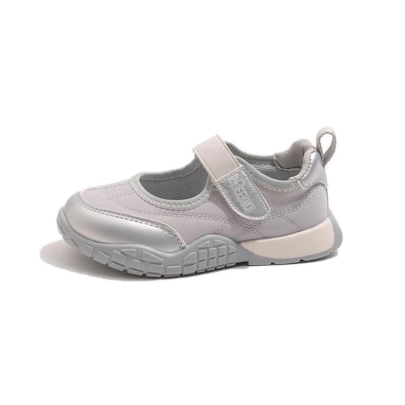 

New Children Tennis Shoes Comfortable Soft Sole Kids Casual Shoes Non-slip Trendy Fashion Students Running Shoes Trendy 27 серебряный