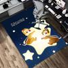 Custom Name Chip Dale Adventure Living Room Non-Slip Area Rug Soft Carpet for Bedroom Kids Playroom Sofa Office Home Decor Doormat