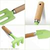 Complete Kids Garden Tool Set with Metal Construction&Wood Handles for Little Hands Planting Digging and Playing Outdoor