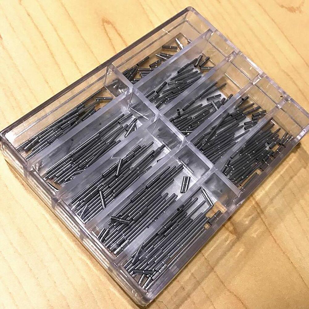 1 Set Watch Band Split Pins With Box Stainless Steel Watch Bracelet Strap Link Pins Cotter Bar Assortment Watch Repair Tools