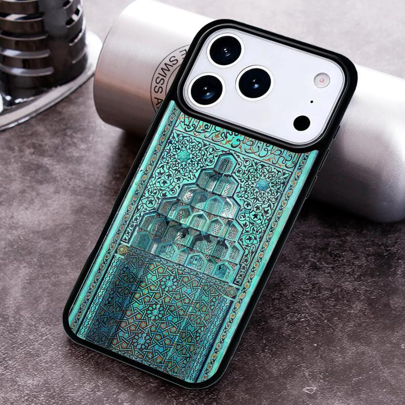 Muslim Islamic Mihrab Turkey Phone Case for iPhone 17 16 15 Pro Max Air 14 13 12 11 Plus Shockproof Capa Cover