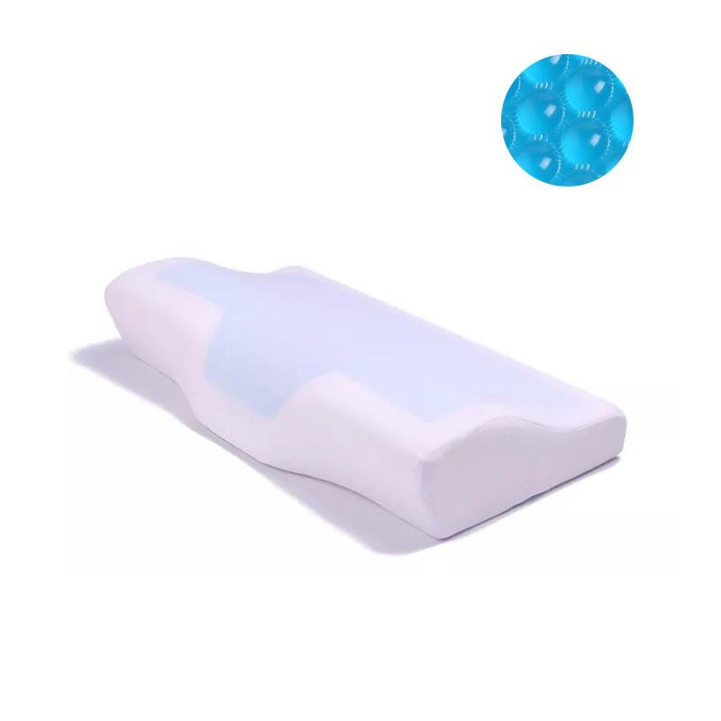 Disc-Shaped Memory Gel Pillow with Cooling Effect for Cervical Support Small Gel 50*30
