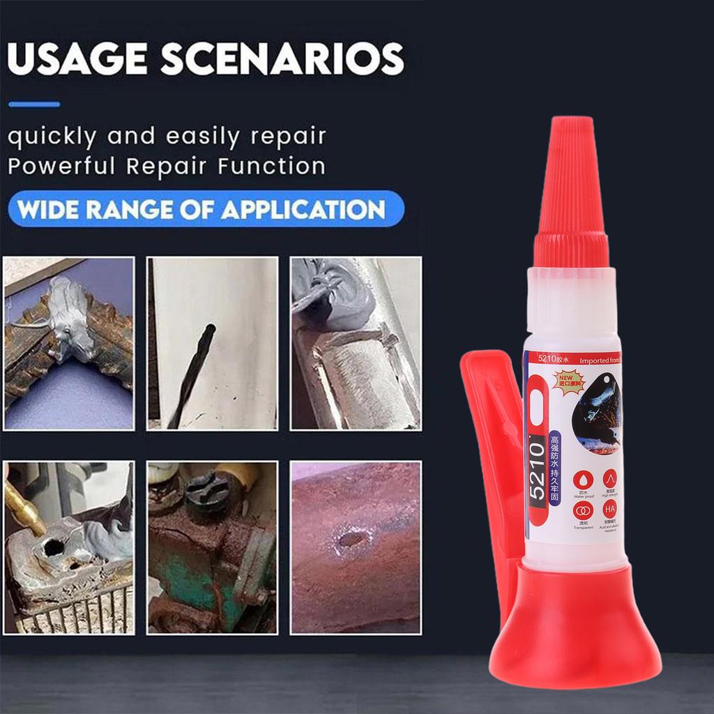 Upgrades Adhesive Glue All Weather Glue Powerful Welding Glue 50g Glue for Repair Works On Metal Plastic Ceramic & Wood