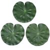 Pack Of 9 Artificial Floating Foam Lotus Leaves Water Lily Pads Ornaments Green