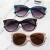 Women's Cat Eye Sunglasses Retro Butterfly Sunglasses Women's Fashion Mountaineering Sunglasses