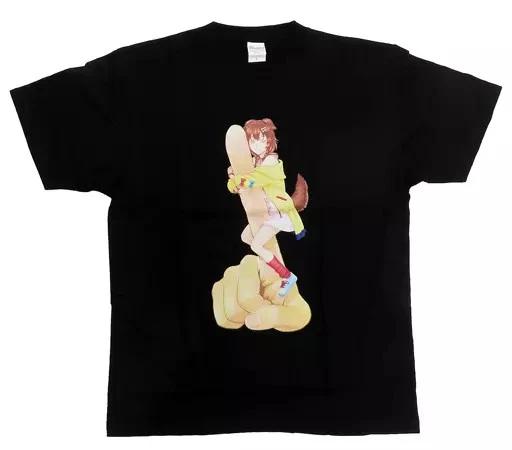 Inugami Korone Usuta Kyosuke T-shirt Black XL Virtual YouTuber 2020 78cm L