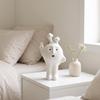 Nordic Resin Figurine Minimalist Cartoon Playful Tabletop Ornament