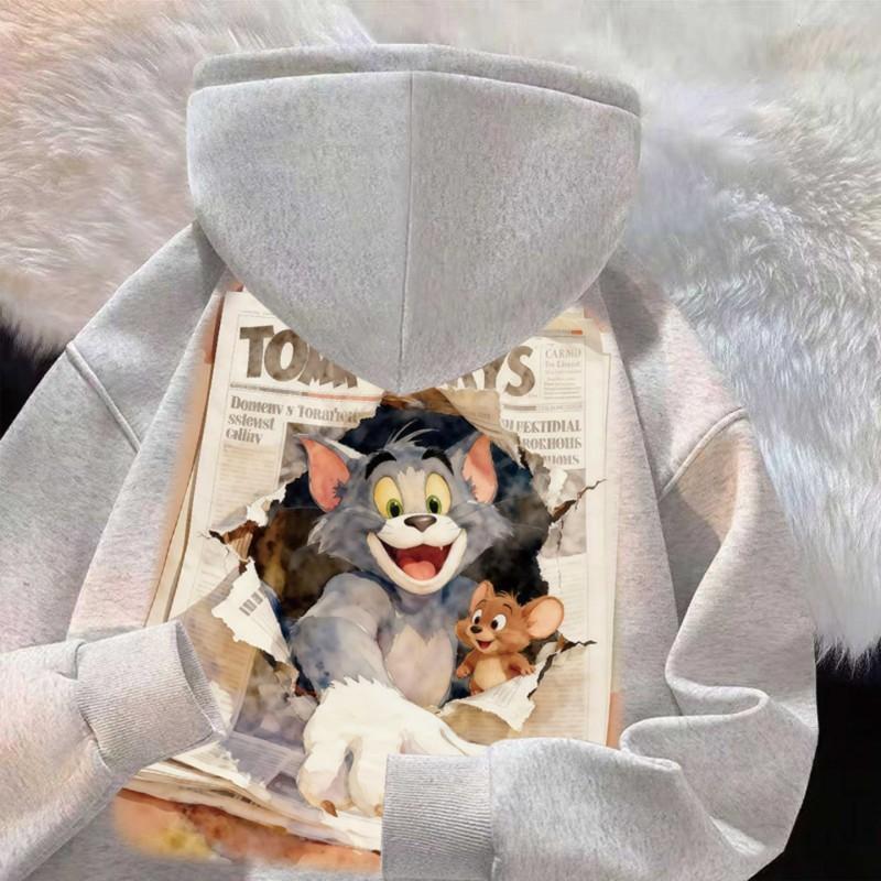 Vintage Cartoon Tom Jerry Newspaper Print