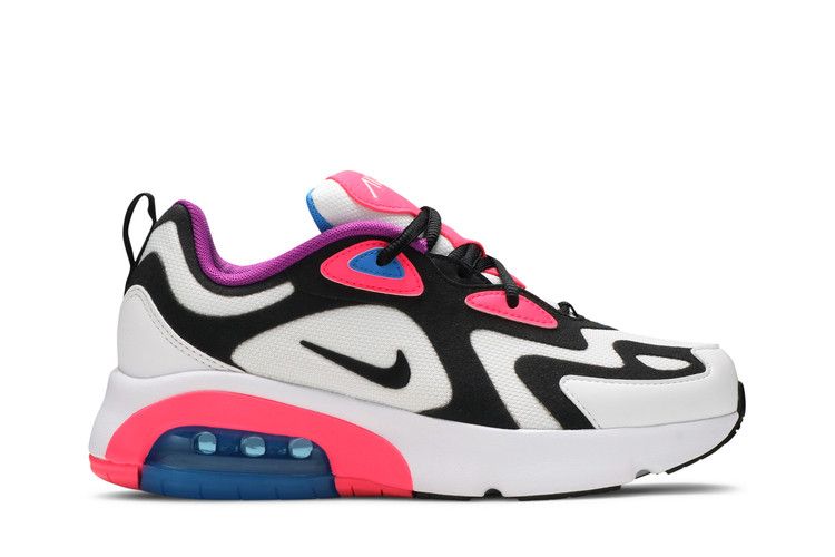 Kids' Sneakers Nike Air Max 200 White Hyper Pink Black (GS) White/Hyper Pink-Photo Blue-Black
