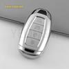 3/4/5 Button Car Key Fob Case Cover For Hyundai I30 Ix35 Kona Encino Solaris Azera Grandeur Ig Accent Santa Fe Palisade Keychain