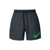 Dri-Fit Stride Kipchoge Comfortable Lightweight Quick-Drying Breathable Sports Shorts Men Shorts Black Green FZ1077-010