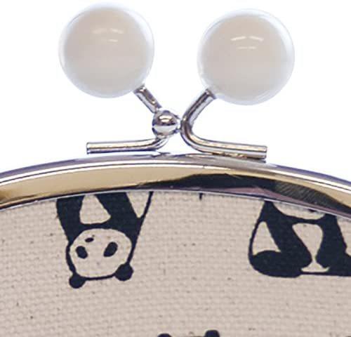 Frog mouth change bag toad mouth canvas money bag lady holding wallet OEM